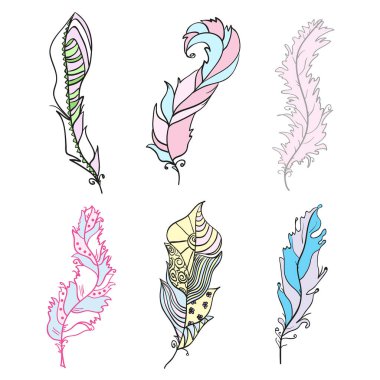 Tüyler. Tasarım Zentangle