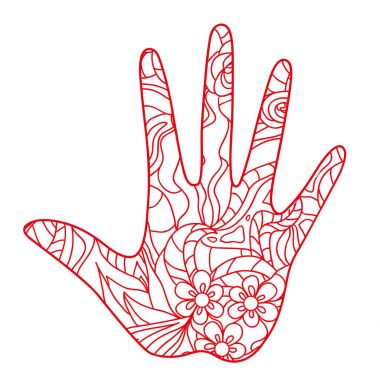 El. Elle çizilmiş öğe