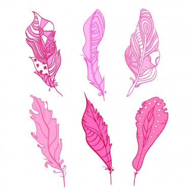 Tüyler. Tasarım Zentangle