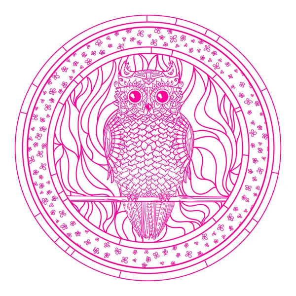 Zentangle tasarım. Hat sanatı