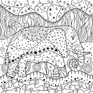 Resimde. Yaratıcı sanat