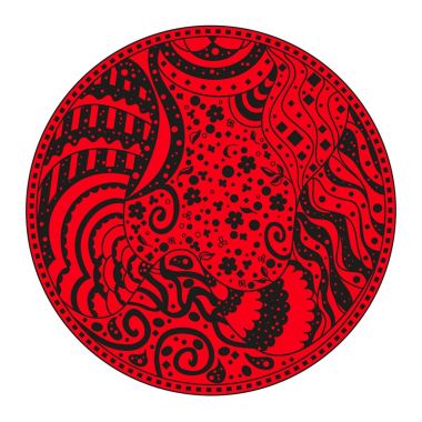 Resimde. Yaratıcı sanat