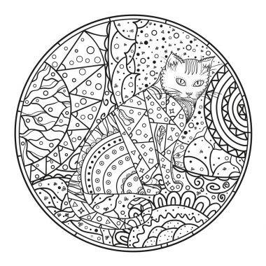 Zendala.Line sanat.