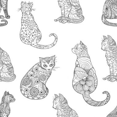 Zentangle tasarım. Hat sanatı