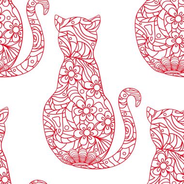 Zentangle tasarım. Hat sanatı