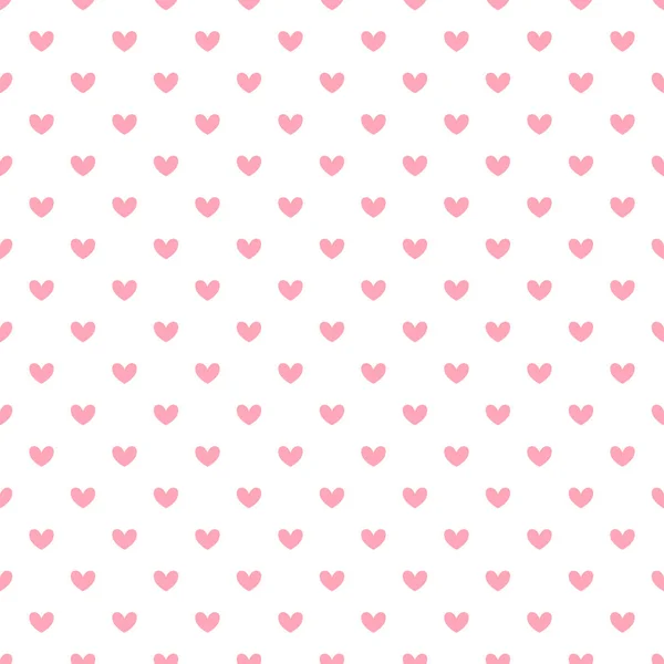 Hand Drawn Holiday Background Abstract Hearts Seamless Light Wallpaper Pattern — 스톡 벡터