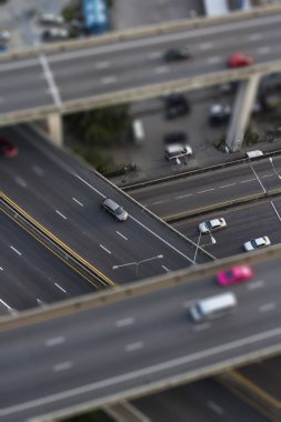 Bangkok tilt-shift efektli şekilde ifade