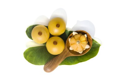 Tatlı sarı tatlı Kraliyet Tayland Mutfağı 