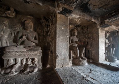 Ellora mağaraları UNESCO Dünya Miras Listesi.