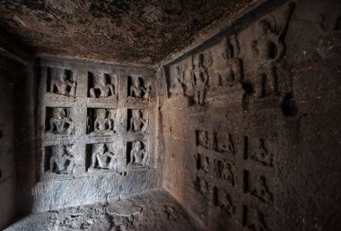 Ellora mağaraları UNESCO Dünya Miras Listesi.