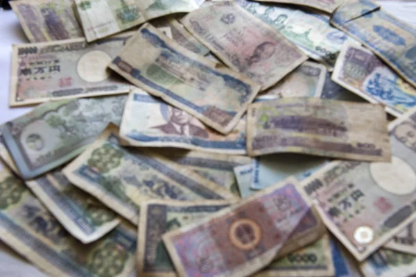 Internationale Währung, asiatische Banknote. — Stockfoto