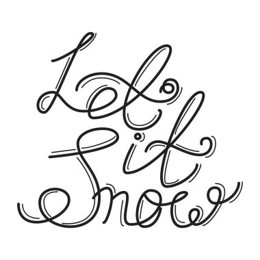 İzole Noel tipografi metin.