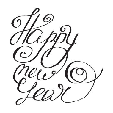 İzole Noel tipografi metin.