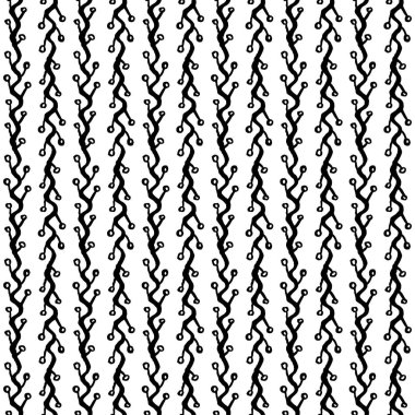 Kabile sanat boho seamless modeli.