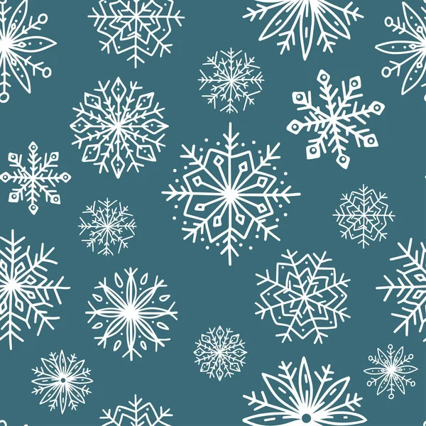 Kar taneleriyle kusursuz desen