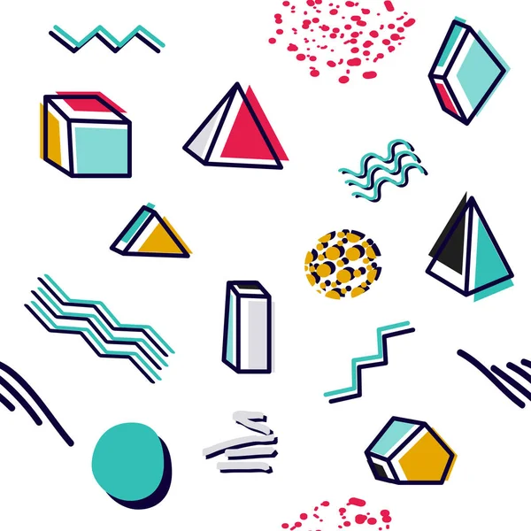 Memphis pürüzsüz desen