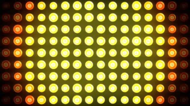  Projecteur VJ lumières brillantes allumer et éteindre. Matrice de lumières de discothèque .