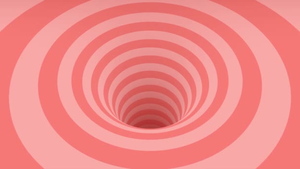 Loopable animation geometrical wormhole shape pattern motion graphics. — Stock Footage Loopable animation geometrical wormhole shape pattern motion graphics. Royalty Free Stock Video