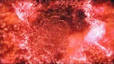  Binlerce küçük parçacık hareket ediyor..