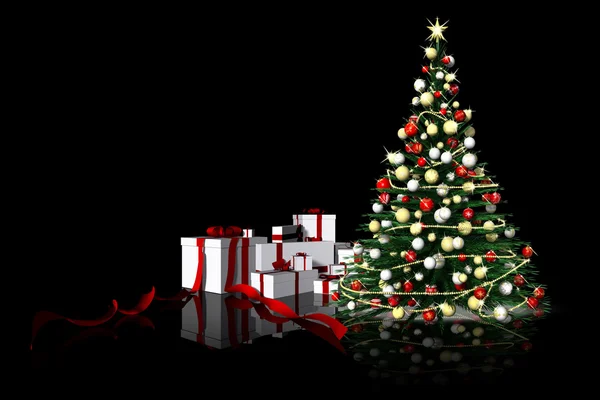 Christmas decorations gifts 002 — Stockfoto