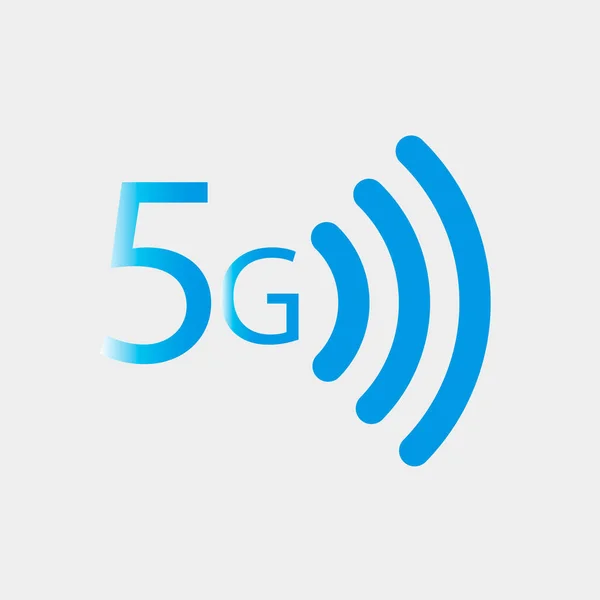 5g wi-fi teknoloji simgesi. Wifi kablosuz ağ işareti. Taşınabilir internet sembolü. Klasik düz stil. Kalite tasarım elemanı. Basit bir kablosuz ağ simgesi. Vektör