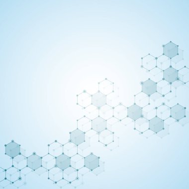 Molekülün dna, genetik ve kimyasal bileşikler, illüstrasyon
