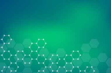 Molekülün dna, genetik ve kimyasal bileşikler, illüstrasyon