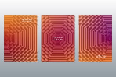 En az soyut tasarım kapakları. Afiş arka plan. Vektör çizim.