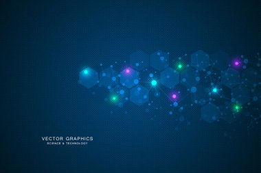 Moleküler yapısı arka plan. Genetik ve bilim araştırma.