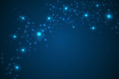 Moleküler yapısı arka plan. Genetik ve bilim araştırma.