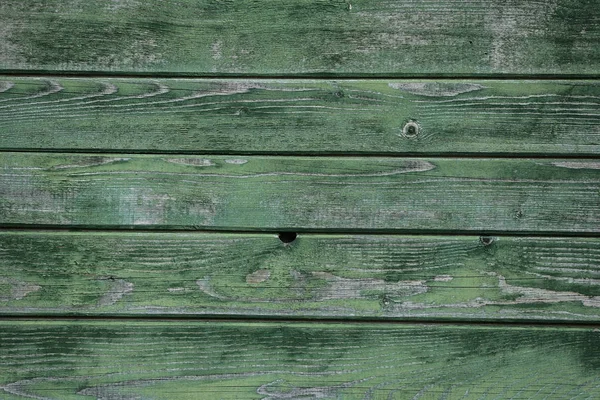 Old green wooden background — Stock Photo, Image