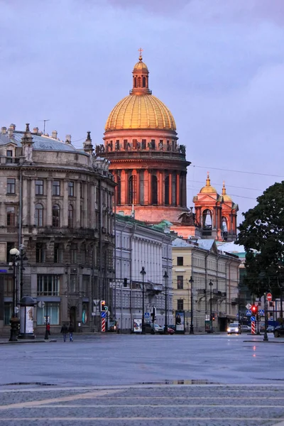 Pohled Katedrálu Izáka Petrohradě Srpen 2010 Rusko — Stock fotografie