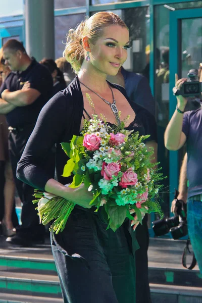 Anastasiya Volochkova. Muz Tv Avards 'ın töreni. Olimpiyat Stadyumu 'nun popüler müzik alanında her yıl verilen ulusal televizyon ödülü. Moskova, 3 Haziran 2011, Rusya.