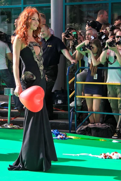 Irina Zabiyaka Ceremonia Muz Avards Premio Anual Televisión Nacional Campo — Foto de Stock