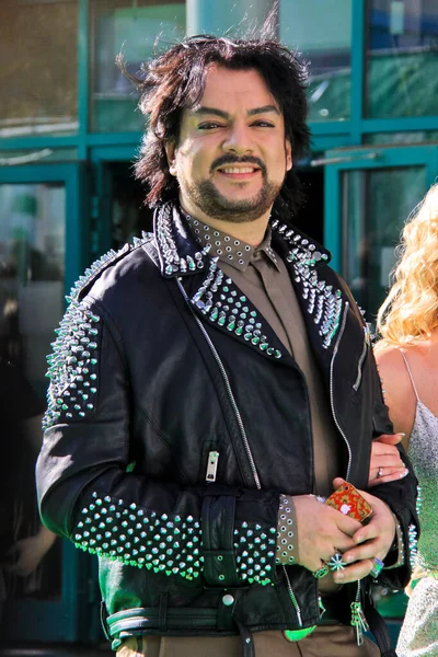 Philip Kirkorov. Muz Tv Avards 'ın töreni. Olimpiyat Stadyumu 'nun popüler müzik alanında her yıl verilen ulusal televizyon ödülü. Moskova, 3 Haziran 2011, Rusya.