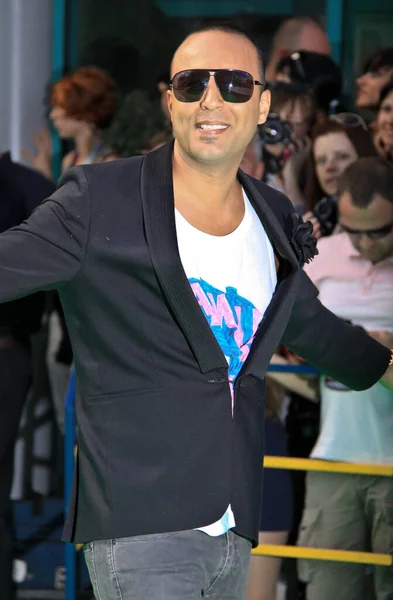 Arash. Muz Tv Avards 'ın töreni. Olimpiyat Stadyumu 'nun popüler müzik alanında her yıl verilen ulusal televizyon ödülü. Moskova, 3 Haziran 2011, Rusya.