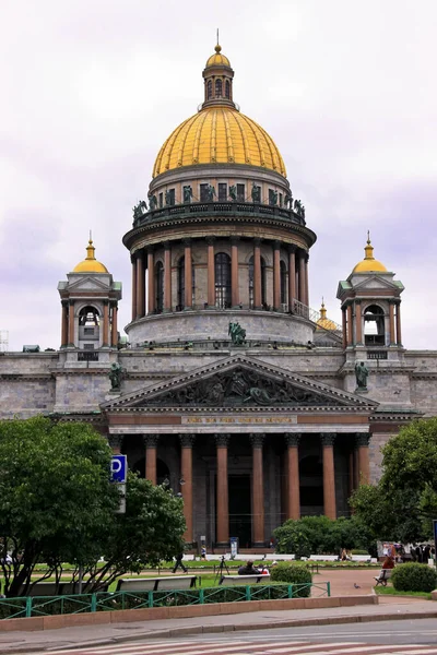 Pohled Katedrálu Izáka Petrohradě Srpen 2010 Rusko — Stock fotografie