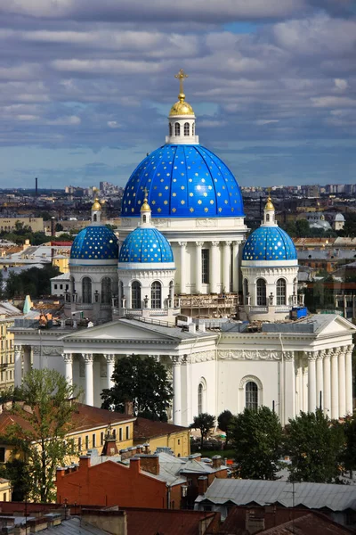 Katedrála Trojice Petrohradě Rusku — Stock fotografie