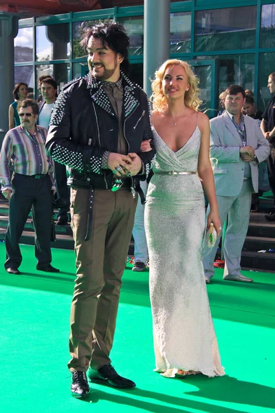 Philip Kirkorov. Muz Tv Avards 'ın töreni. Olimpiyat Stadyumu 'nun popüler müzik alanında her yıl verilen ulusal televizyon ödülü. Moskova, 3 Haziran 2011, Rusya.