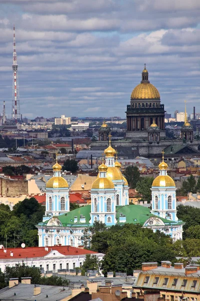 Pohled Katedrály Izáka Nicolase Petrohrad Rusku — Stock fotografie