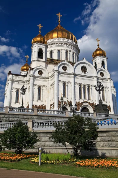 Církev Krista Spasitele Moskva Rusko — Stock fotografie