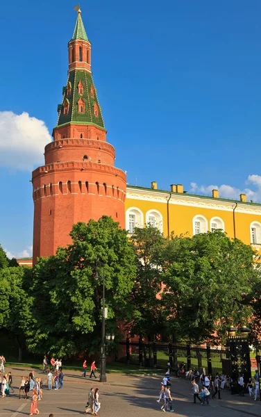 关于在莫斯科红场莫斯科克里姆林宫 — 图库照片