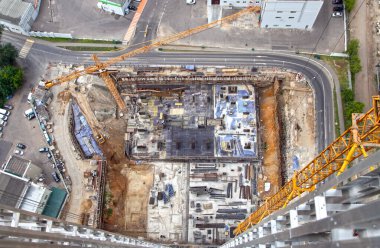 İnşaat, bina, apartman ve ofis merkezi.. 