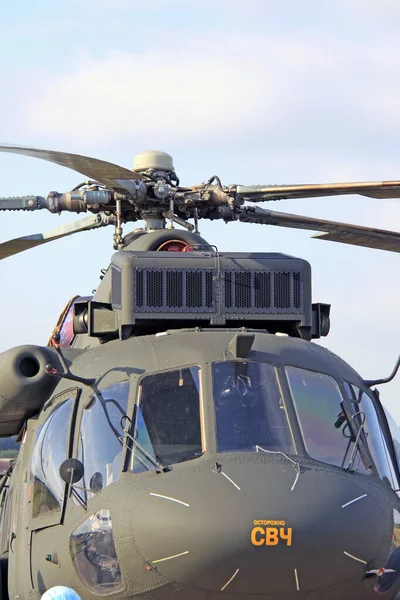 Hélicoptère Salon Des Équipements Aéronautiques Des Armes Armée Russe Salon — Photo