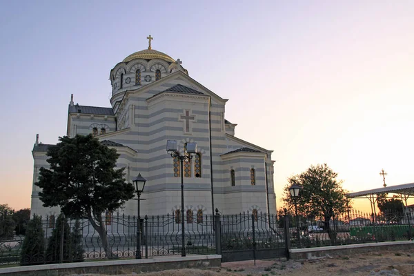 Sivastopol Kırım Daki Eski Çersonlar Katedrali — Stok fotoğraf