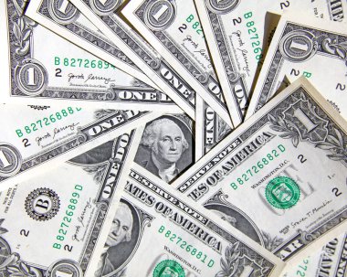 Bir Amerikan dolarına bakın..