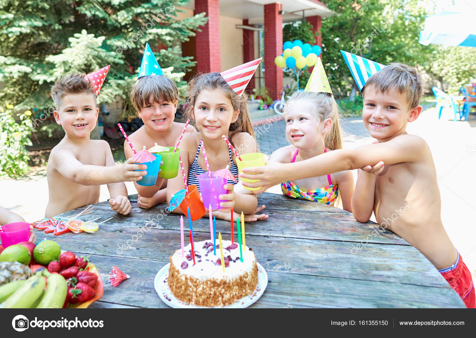 children in swimsuits