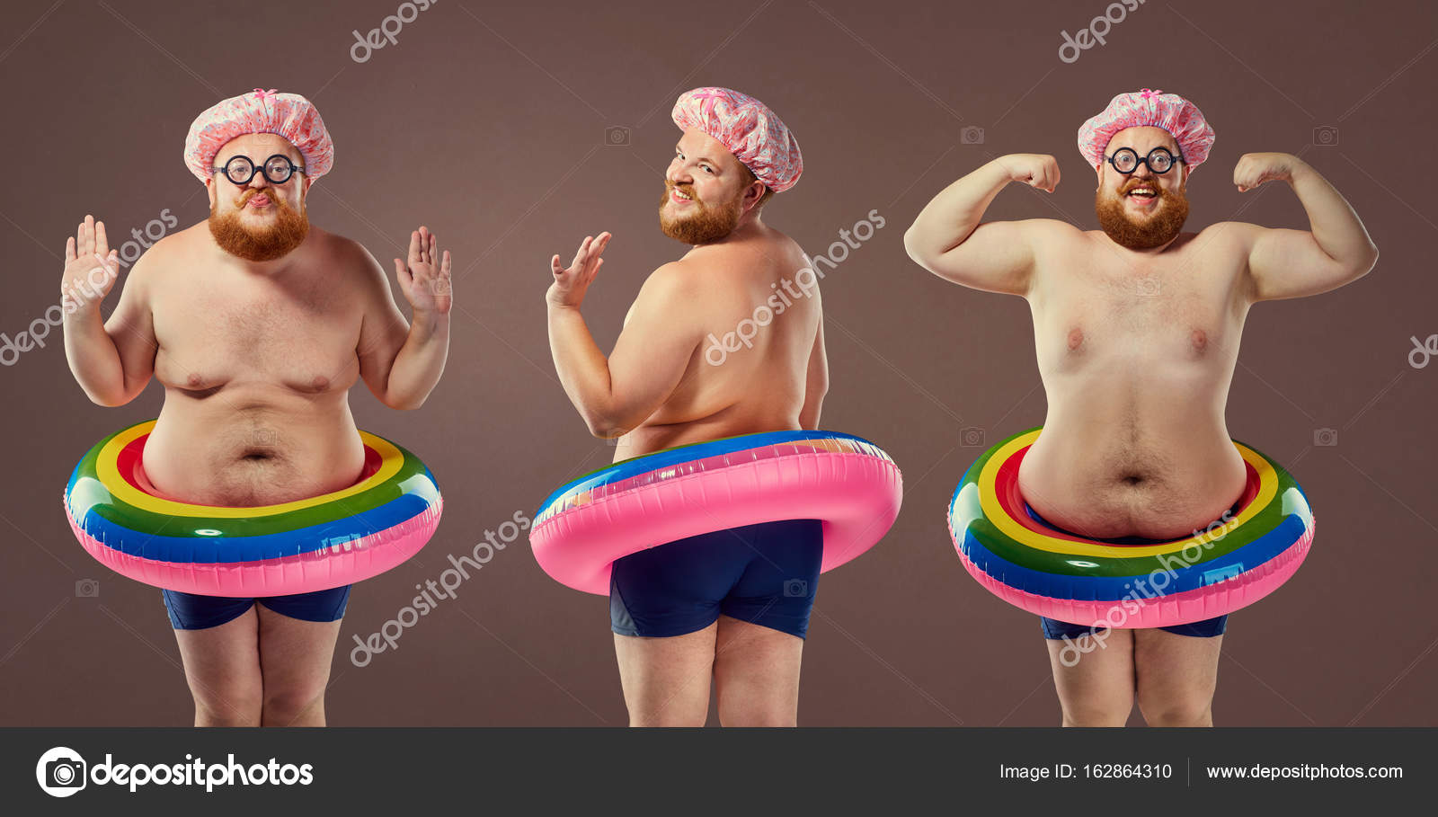funny man swimsuit