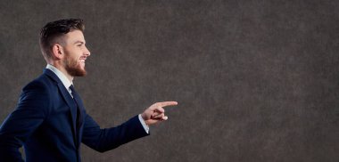İşadamı Puan boşaltmak arka plan için