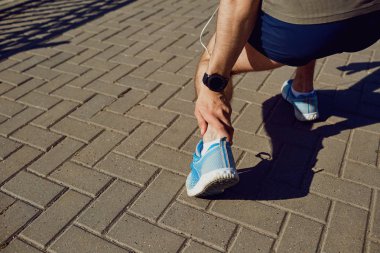 Germe, yaralanma, çürük bir kaçak bir Runner